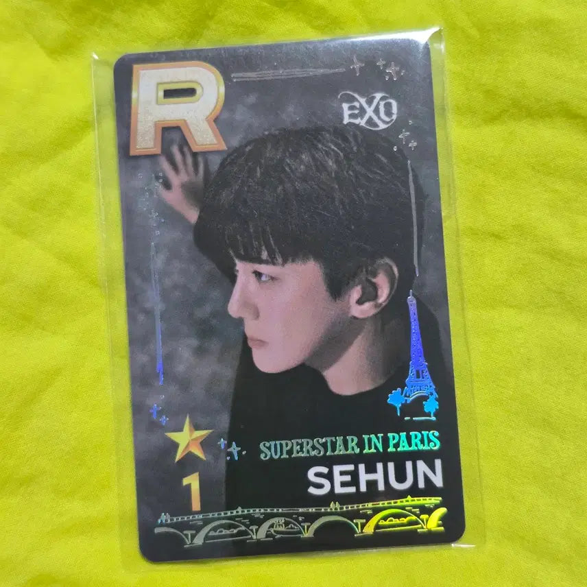 [BUNJANG] EXO Sehun Superstar SM in Paris Photocard / 엑소 세훈 슈스엠 파리 포카