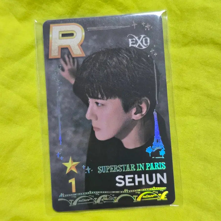 [BUNJANG] EXO Sehun Superstar SM in Paris Photocard / 엑소 세훈 슈스엠 파리 포카