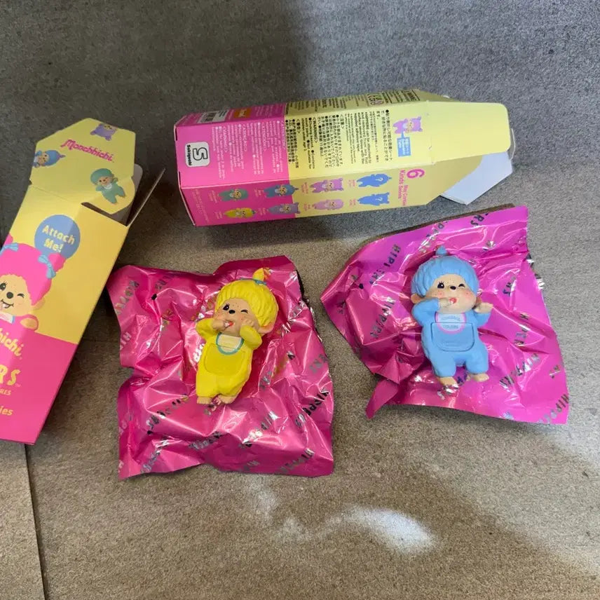[BUNJANG] Monchhichi Hyper Colors Wink Series Yellow / 몬치치 히퍼 컬러즈 윙크 시리즈 옐로우