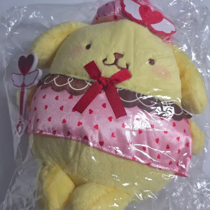 [BUNJANG] Sanrio Pompompurin Valentine Limited Magical Heart Plush (Large) / 폼폼푸린 발렌타인 한정 매지컬 하트 누이