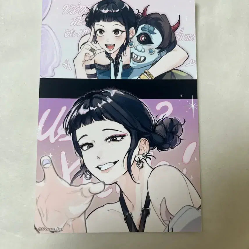 [BUNJANG] KDH K-Bob Demon Hunter Postcard / 케데헌 케이밥데몬 헌터스 엽서