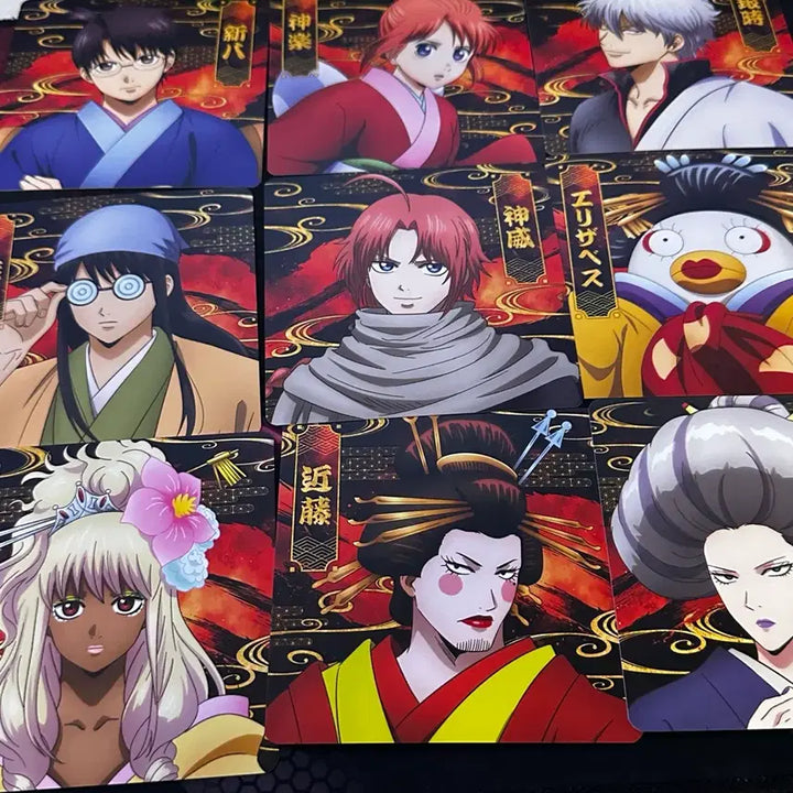 [BUNJANG] Gintama Yoshiwara Popup Limited Edition Coaster Set - Gintoki, Sougo, Katsura, Kamui / (전종) 은혼 요시와라 팝업 특전 코스터 긴토키 소고 카츠라 카무이