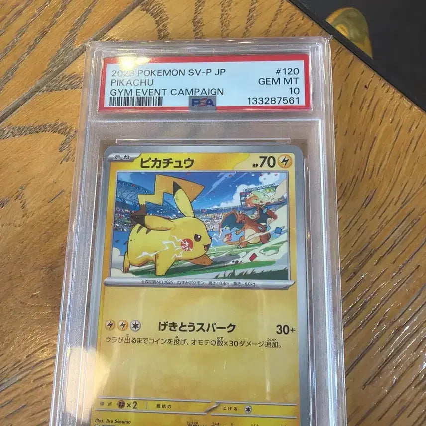 [BUNJANG] Pokemon Card 2023 Gym Promo Pikachu PSA 10 / 포켓몬카드 2023 짐프로모 피카츄 10등급