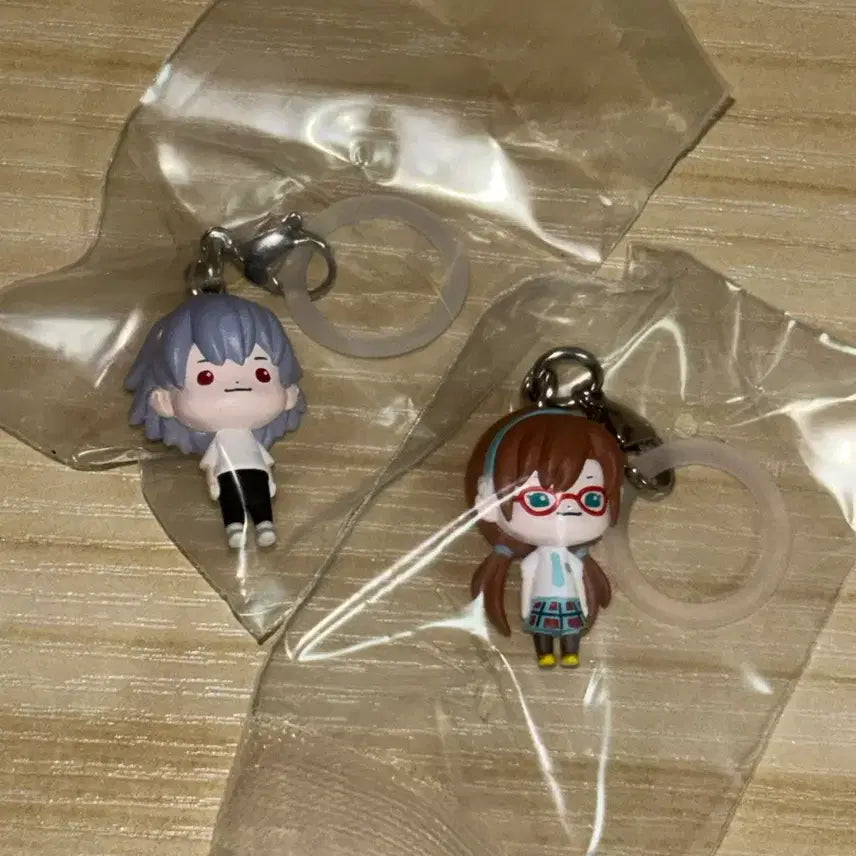[BUNJANG] Evangelion Mejilushi Gacha Keyring (Kaworu, Mari) - Bundle Set / 에반게리온 메지루시 가챠 키링 (카오루, 마리)