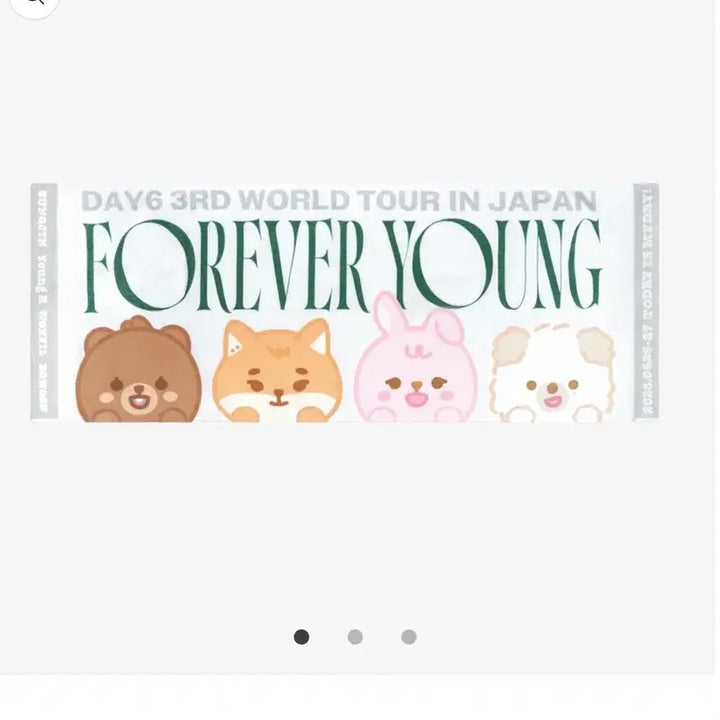 [BUNJANG] DAY6 Forever Young Yokohama Japan Towel Slogan Day6Denimals / 데이식스 포에버영 요코하마 일본 타월 슬로건 / 데니멀즈 day6