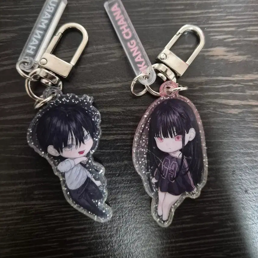 [BUNJANG] Hanmaru Kangchana Star Agency Employee Keychain Bundle Set / 별정직 공무원 한마루 강차나 키링 일괄 양도