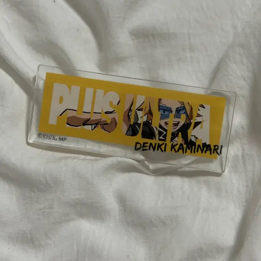 [BUNJANG] My Hero Academia Denki Kaminari Acrylic Name Tag / 나의 히어로 아카데미아 카미나리 덴키 아크릴 명찰