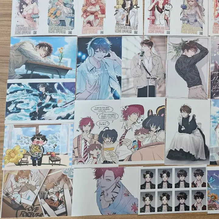 [BUNJANG] NIJISANJI KR Min Suha Unofficial Photocard Bundle / 니지산지 KR 민수하 등 비공굿 프박