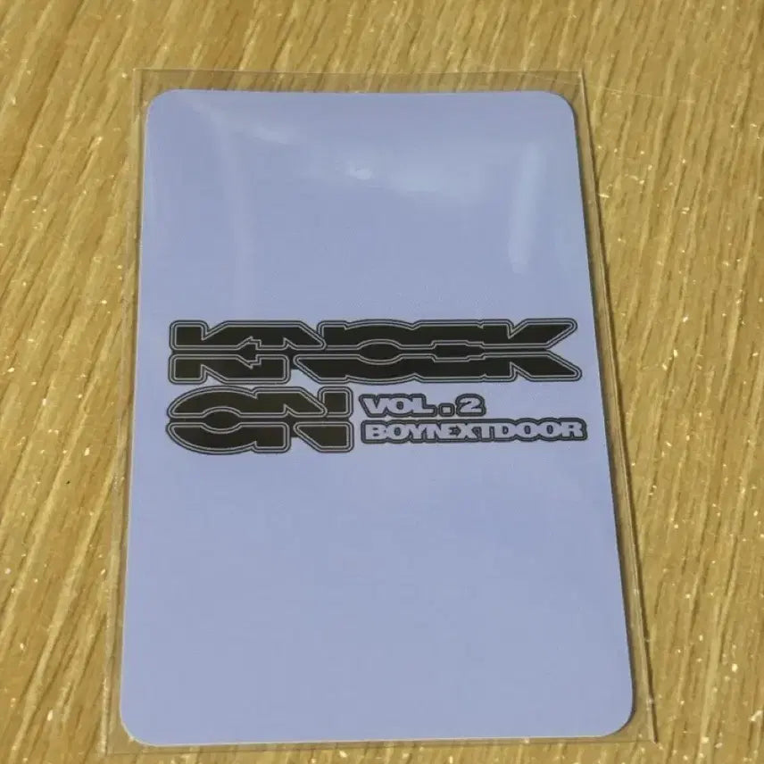 [BUNJANG] BOYNEXTDOOR Woong Photocard Lucky Draw &