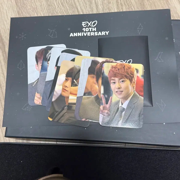 [BUNJANG] EXO 10th Anniversary Music Box Mood Lamp / 엑소 10주년 오르골 무드등 양도