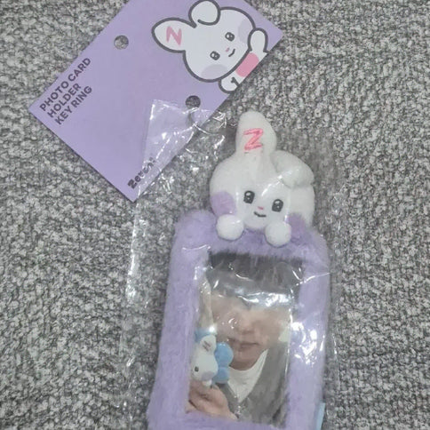 [BUNJANG] Unini Han YuJin Zeroni Photocard Holder Plush Keyring / 미개봉 유니니 한유진 제로니 포토카드홀더 플러쉬 키링 원가양도