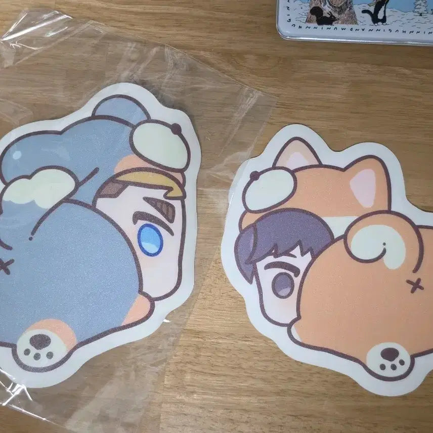 [BUNJANG] Erwin Smith Levi Unofficial Mousepad / 진격 엘빈 리바이 비공식 마우스패드