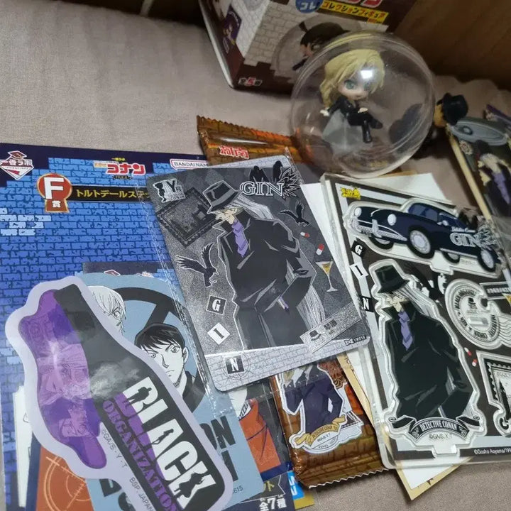 [BUNJANG] Detective Conan Black Organization Goods Set / 명탐정 코난 검은 조직 굿즈 세트 일괄 판매 ( 베르무트 진 등)