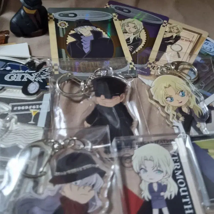 [BUNJANG] Detective Conan Black Organization Goods Set / 명탐정 코난 검은 조직 굿즈 세트 일괄 판매 ( 베르무트 진 등)