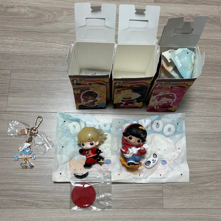 [BUNJANG] Popmart Dimoo Pixar Figures 3-Piece Bundle Set / 사은품증정)팝마트 디무 픽사 피규어 3종 일괄판매