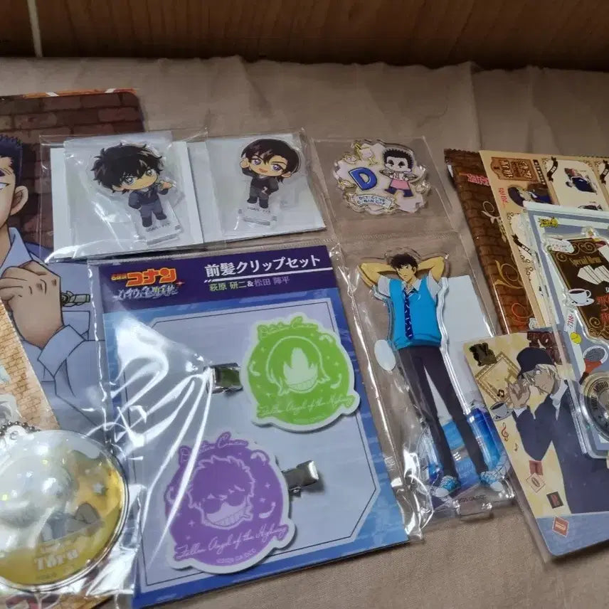 [BUNJANG] Detective Conan Police Squad Merchandise Bundle Set (Amuro, Matsuda, Hagiwara, etc.) / 명탐정 코난 경찰 동기조 굿즈 일괄 판매 (아무로 마츠다 하기와 등)