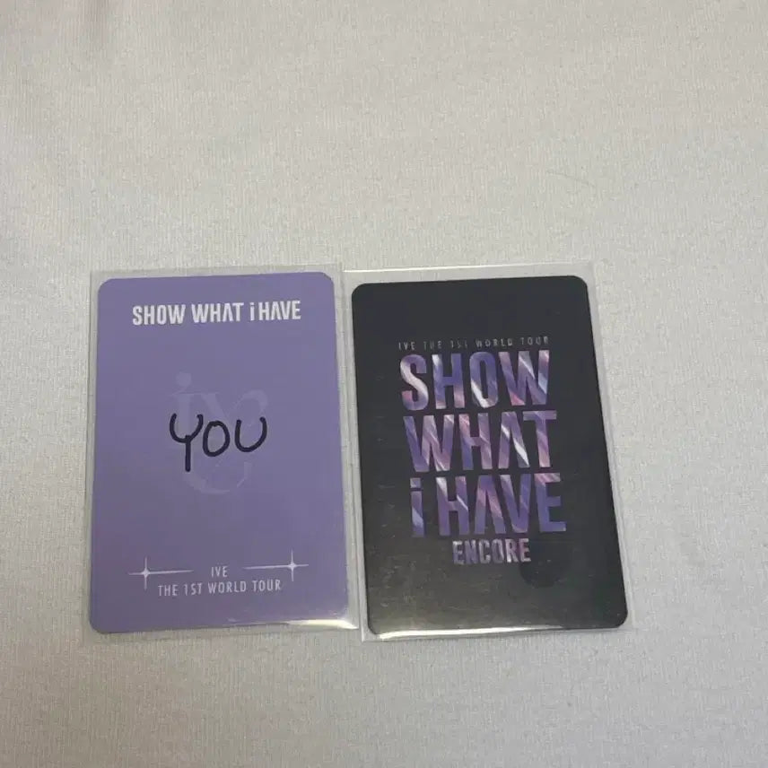 [BUNJANG] IVE Yujin Concert MD Selfie Photocard / 아이브 안유진 콘서트 엠디 셀카