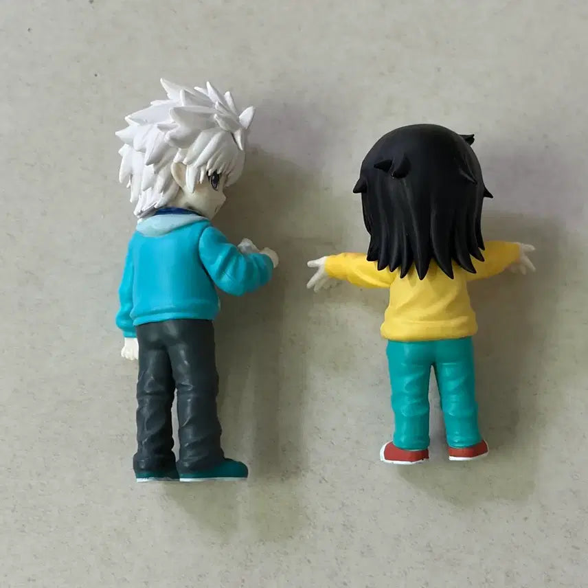 [BUNJANG] Hunter x Hunter Ichiban Kuji Prize G Killua &amp; Alluka Figure / (발받침대X)헌터헌터 쿠지 제일복권 g상 키르아 아르카 피규어
