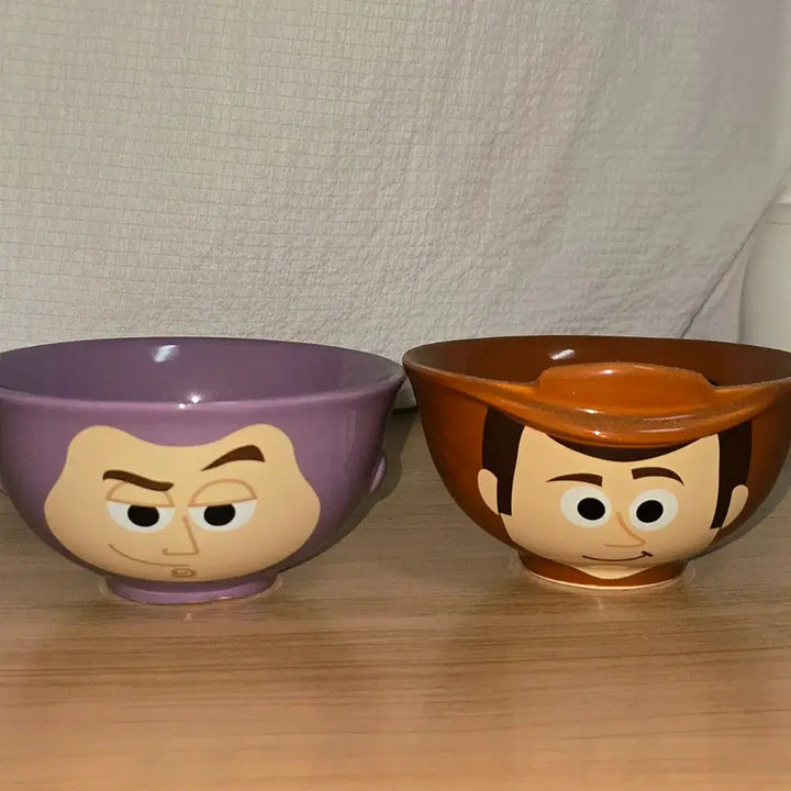 [BUNJANG] Disney Pixar 30th Anniversary Limited Edition Toy Story Woody &amp; Buzz Bowl Set / (한정/정품/새상품) 픽사 30주년 한정판 토이스토리 우디&amp;버즈 보울