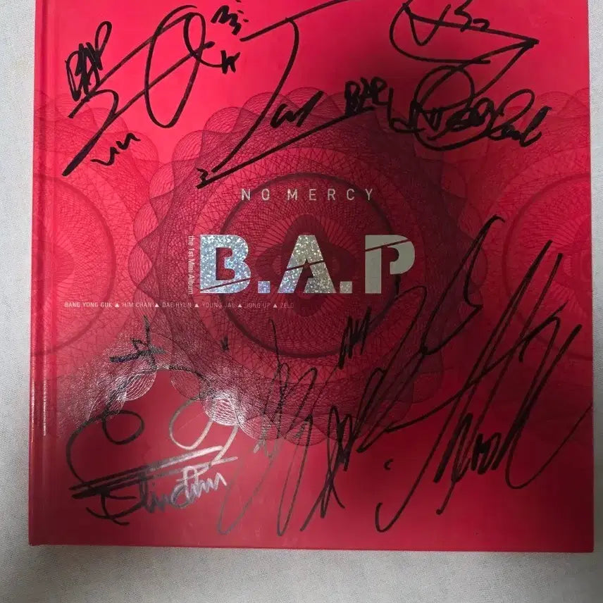 [BUNJANG] B.A.P NO MERCY Album Signed by All Members / B.A.P