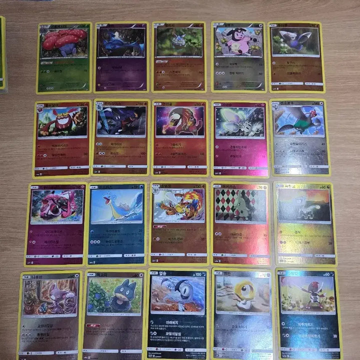 [BUNJANG] Pokemon Sun &amp; Moon XY Mirrored Card Bundle (94 Cards) / 포켓몬카드 썬문 XY 미러카드 94장 일괄