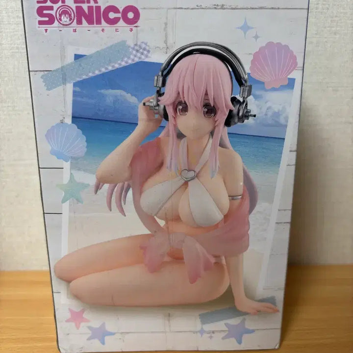 [BUNJANG] Super Sonico Noodles Stopper Figure (Sealed) / 슈퍼 소니코 누들스토퍼 미개봉