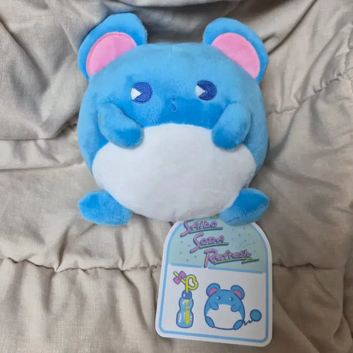 [BUNJANG] Pokemon Maril Psycho Soda Refresh Plush Doll / ( 마릴 판매 ) 포켓몬 사이코 소다 리프레쉬 봉제인형 부산 팝업
