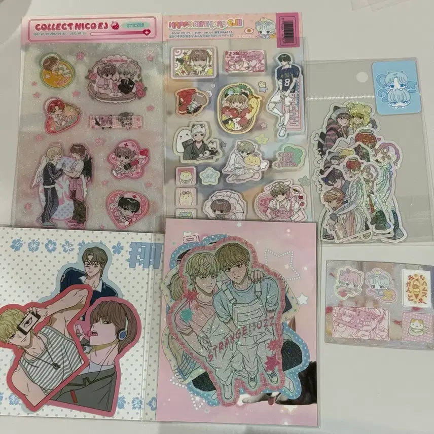 [BUNJANG] ENHYPEN Niki Nikki Sticker Bundle Set / 앤팀 닉쭈 락교님 닉쭈온 스티커 일괄