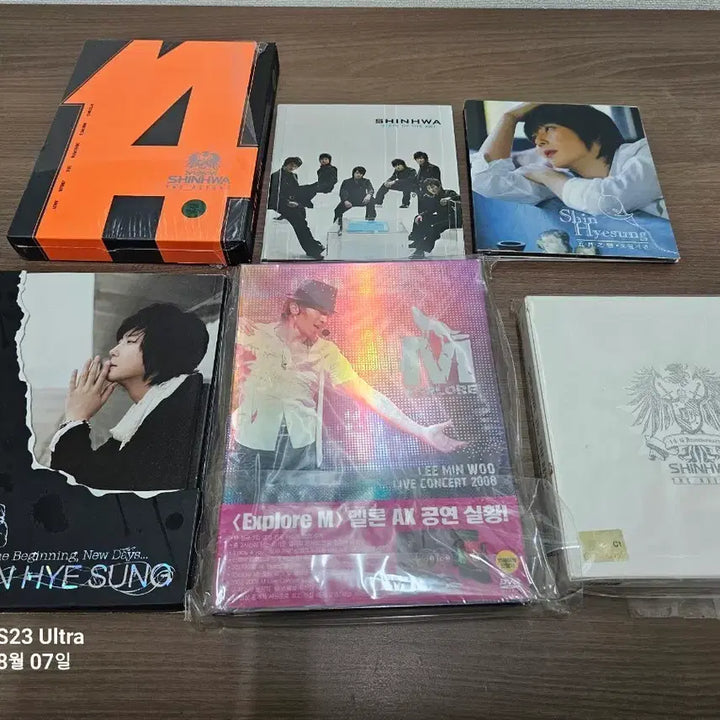 [BUNJANG] Shinhwa Album &amp; Concert CD Bundle Set / 신화 앨범 및 콘서트 CD 일괄