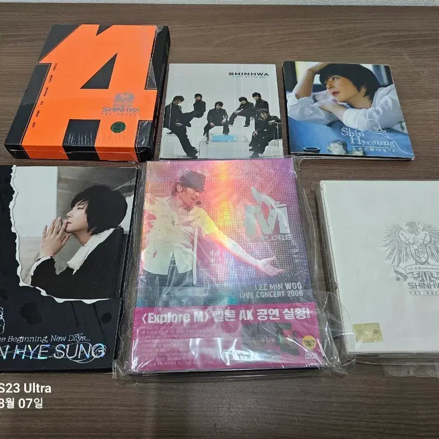 [BUNJANG] Shinhwa Album &amp; Concert CD Bundle Set / 신화 앨범 및 콘서트 CD 일괄
