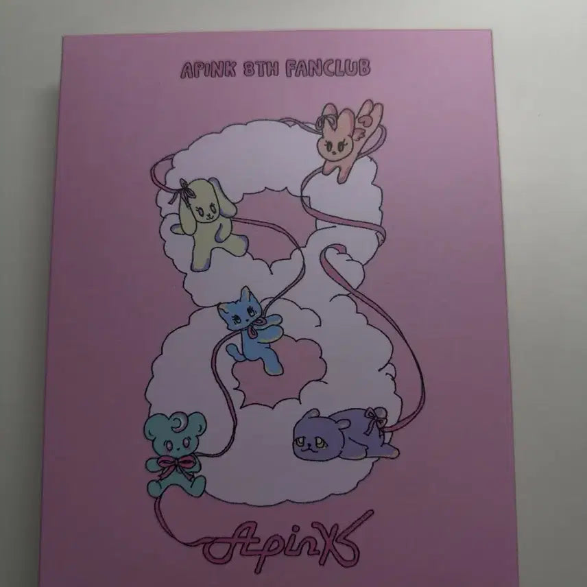 [BUNJANG] Apink Panda 8th Fanclub Goods Pouch and Message Card Set / 에이핑크 판다 8기 굿즈(포카없음)
