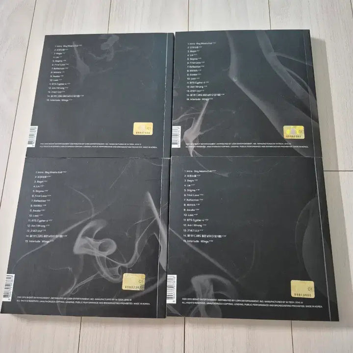 [BUNJANG] BTS WINGS Album 4-Set Bundle / BTS WINGS 앨범 4장 세트