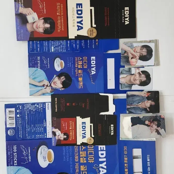 [BUNJANG] Byun Woo Seok (Lovely Runner) Ediya Coffee Photocard Full Set / full set)21세기대군부인 변우석 이안대군 이디야포카 빅포카 이디야커피박스