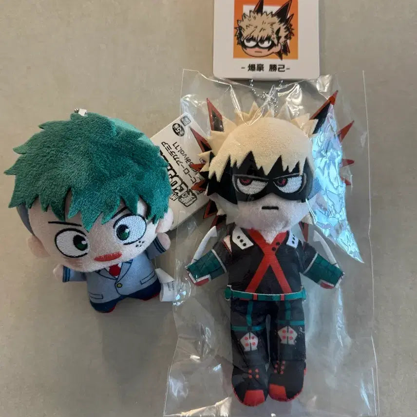 [BUNJANG] My Hero Academia Bakugo Jiro Midoriya Chibi Plush Bundle / 나히아 히로아카 바쿠고 지로리 인형 미도리야 치비구루미