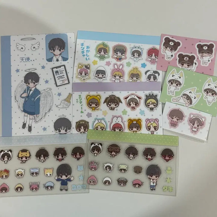 [BUNJANG] ENHYPEN Yuma Taki Eido Sticker Set / 앤팀 유마 타키 응도님 스티커