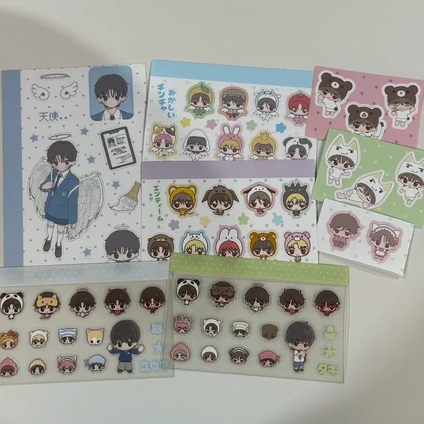 [BUNJANG] ENHYPEN Yuma Taki Eido Sticker Set / 앤팀 유마 타키 응도님 스티커