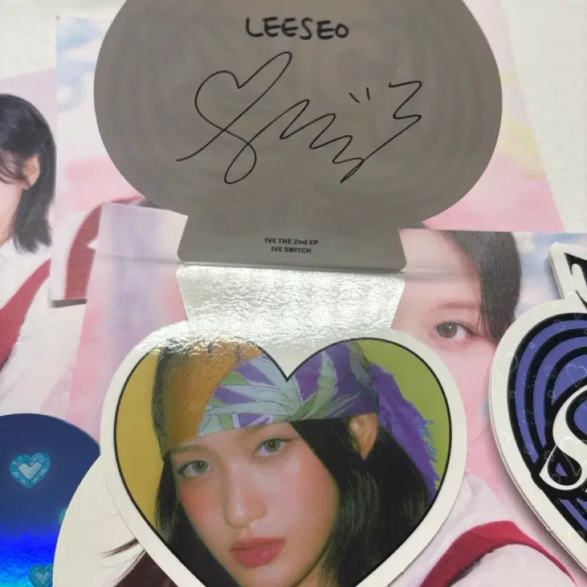 [BUNJANG] IVE Album Inclusions Photocard Sticker Set / 아이브 앨범 구성품 팔아요