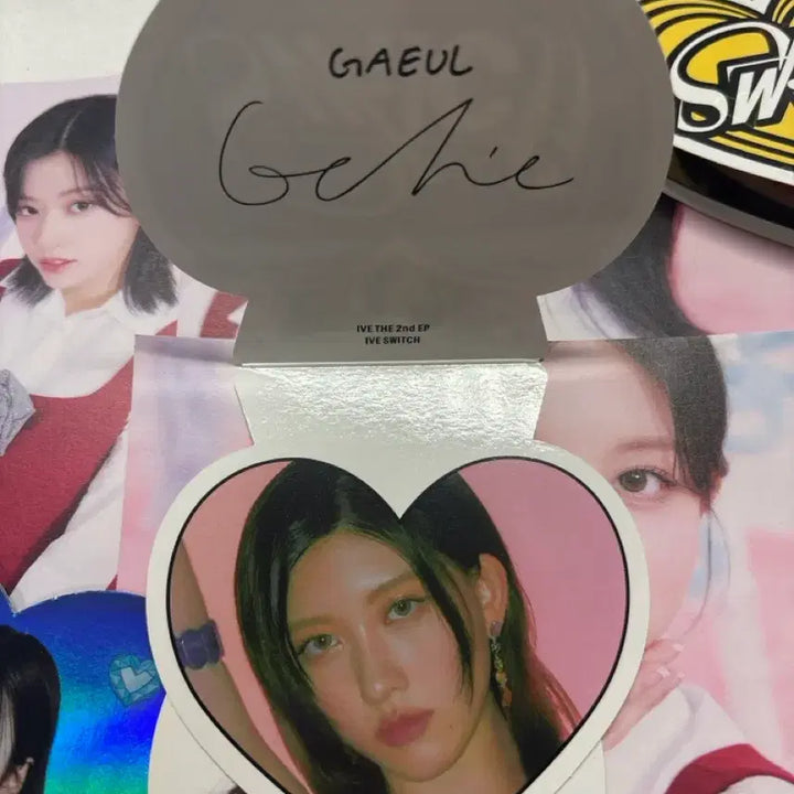 [BUNJANG] IVE Album Inclusions Photocard Sticker Set / 아이브 앨범 구성품 팔아요