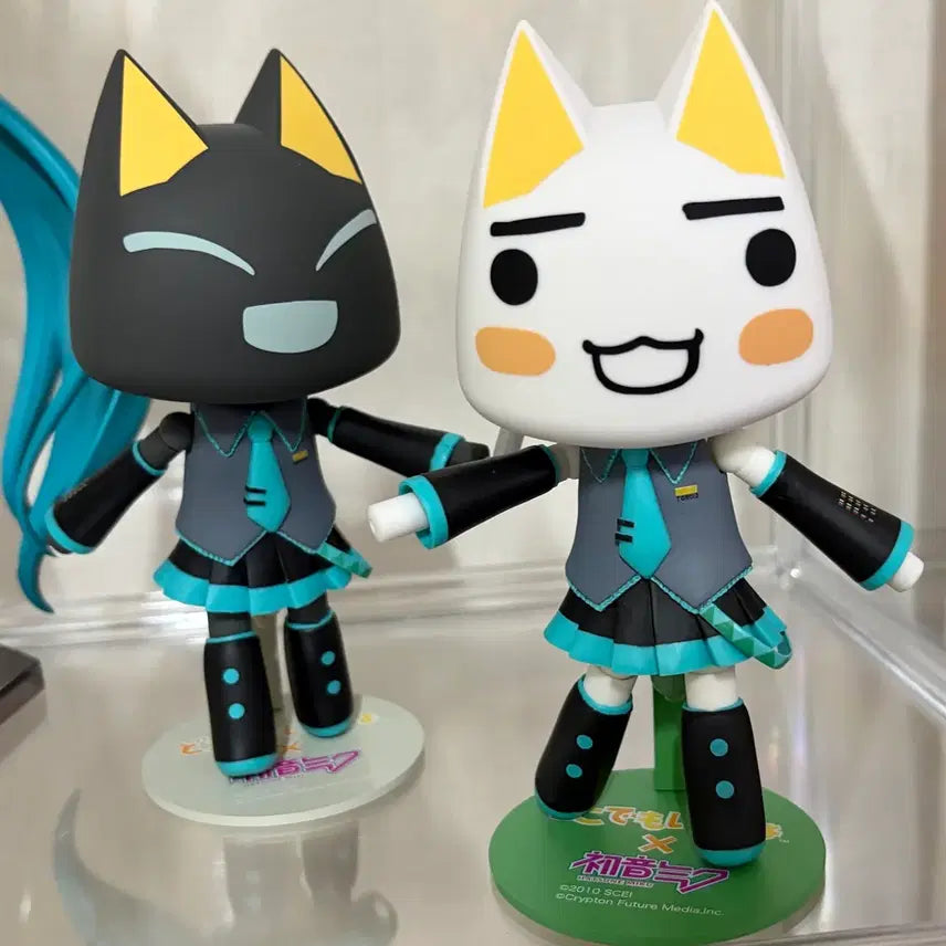 [BUNJANG] Dokodemo Issyo Toro/Kuro Hatsune Miku Ver. Bundle Set Figures / 도코데모잇쇼 토로/쿠로 하츠네 미쿠ver 일괄 판매