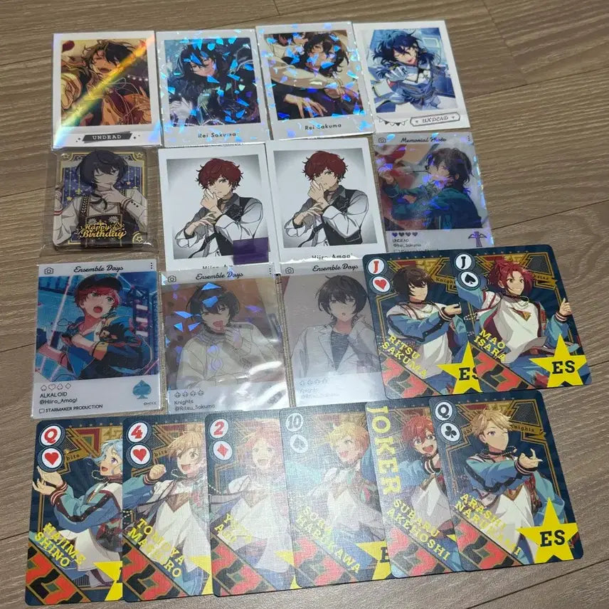 [BUNJANG] Ensemble Stars! Trading Cards Bundle Set / 앙스타 파샤 일괄 리츠레이히이로
