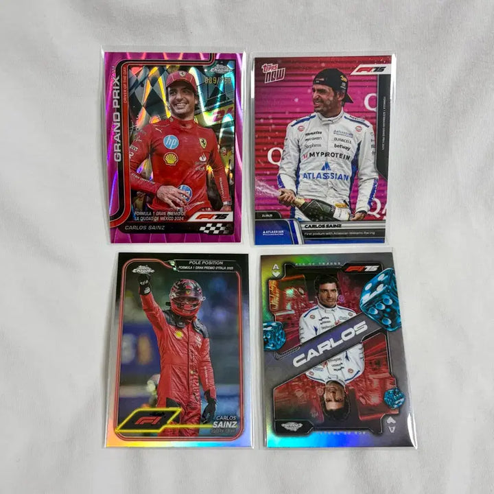 [BUNJANG] Carlos Sainz Tops Now Turbo Attax Card / f1 윌리엄스 페라리 카를로스 사인츠 탑스 나우 터보어택 카드 양도합니다 유니폼 레고 부라고 핫휠