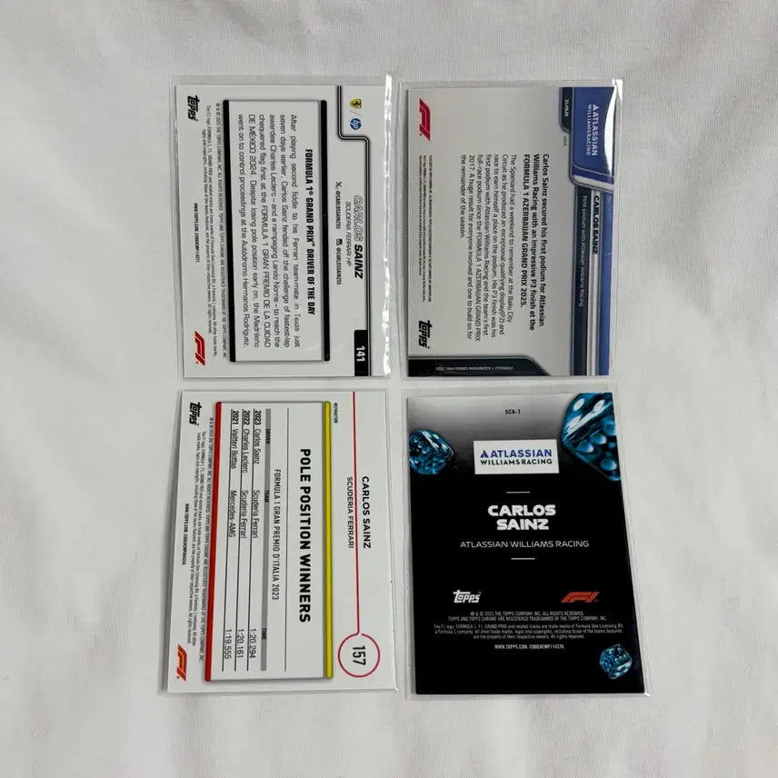 [BUNJANG] Carlos Sainz Tops Now Turbo Attax Card / f1 윌리엄스 페라리 카를로스 사인츠 탑스 나우 터보어택 카드 양도합니다 유니폼 레고 부라고 핫휠