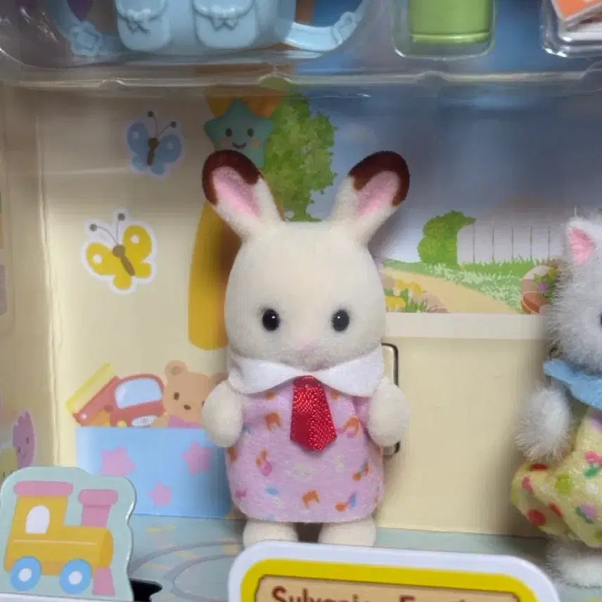 [BUNJANG] Sylvanian Families Chocolate Rabbit Family / 실바니안 초코토끼