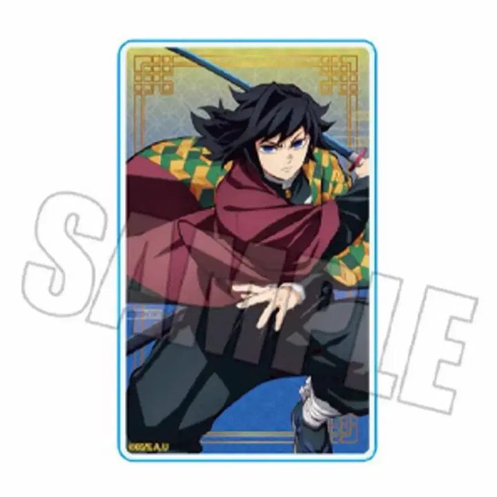 [BUNJANG] Demon Slayer: Mugen Train Arc Trading Acrylic Card Tomioka Giyu (Sealed) / 미개봉)귀멸의칼날 무한성편 트레이딩 아크릴 카드 토미오카 기유