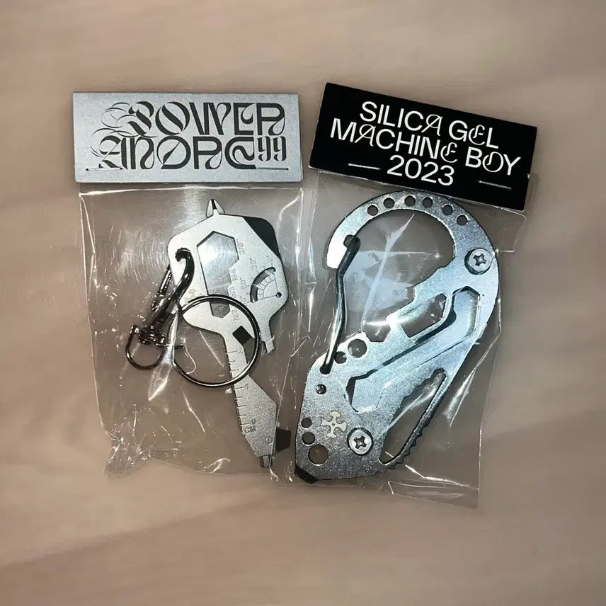 [BUNJANG] Silica Gel Machine Boy 2023 POWER ANDRE 99 Gift Keychain (Sealed) / [미개봉] 실리카겔 기프트 키링 !