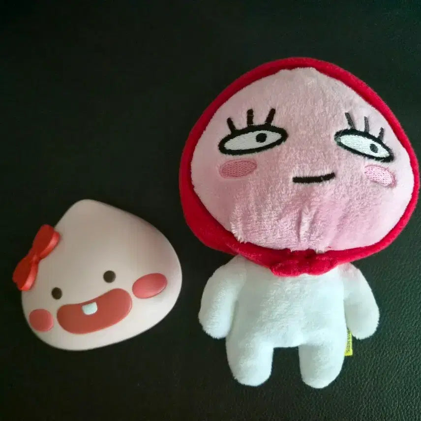 [BUNJANG] Kakao Friends Apeach Plush Doll with Bonus Apeach Power Bank / 카카오프렌즈 어피치 인형