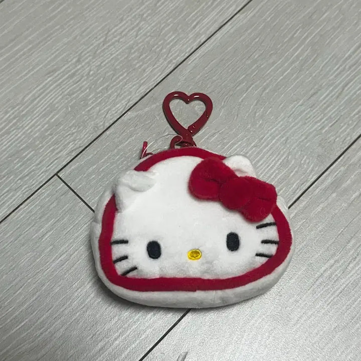 [BUNJANG] Hello Kitty Onigiri Pouch Keychain / 헬로키티 삼각김밥 파우치 키링