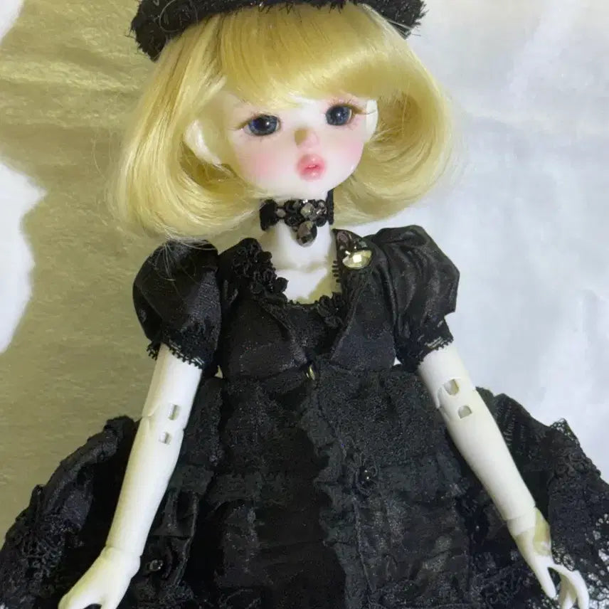 [BUNJANG] Dolmoa USD Cordelia Dress Set (Black) / 구체관절인형 usd 돌모아 드레스세트