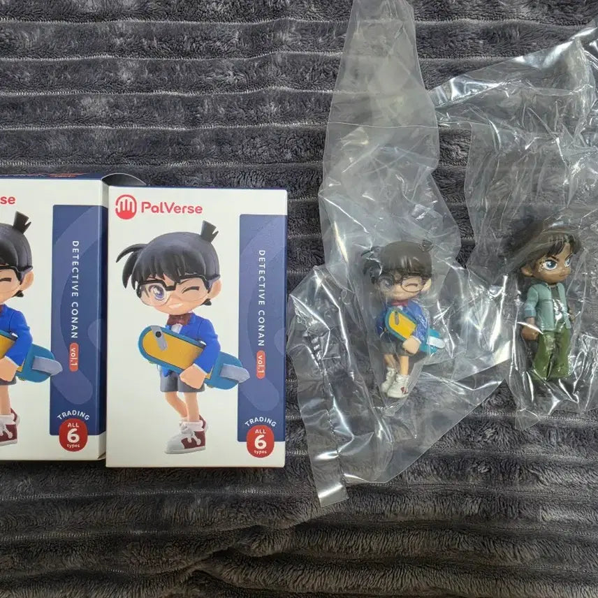 [BUNJANG] Detective Conan Bushiroad Palverse Figure Conan Shinichi Kaito Kid / 명탐정코난 부시로드 팔버스 피규어 코난 하인성
