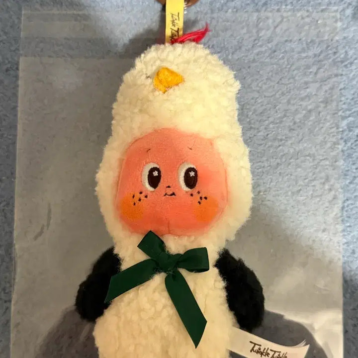 [BUNJANG] Pop Mart Twinkle Twinkle Chicken Plush Keychain / 팝마트 정품 트윙클트윙클 작은별 닭 인형키링